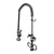 T&S BRASS PARTS T&S Brass B-2244 Pre-Rinse Spring Action Single Hole Ba - SKU TSB-2244