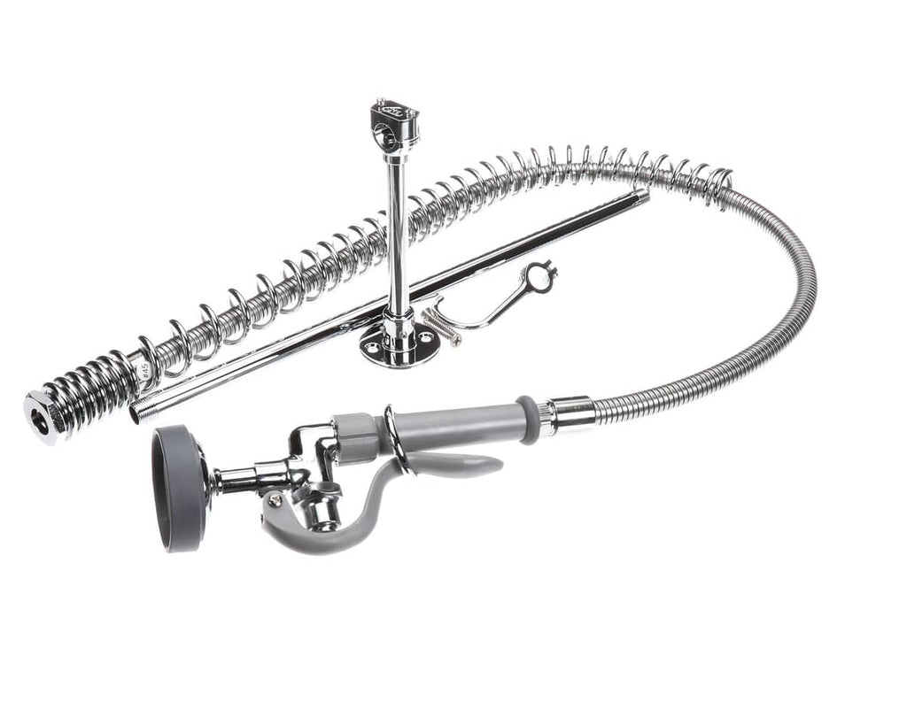 T&S BRASS PARTS T&S Brass B-2250-B-18R Pre-Rinse Assembly 44 SS Flex Hose B-0 - SKU TSB-2250-B-18R