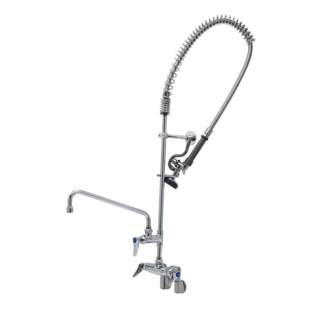 T&amp;S BRASS PARTS T&amp;S Brass B-2261-12-CR-B Pre-Rinse Unit Wall Mount Adjustable Centers CE - SKU TSB-2261-12-CR-B