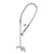 T&S BRASS PARTS T&S Brass B-2261-B Pre-Rinse Spring Action Wall Mount Ad - SKU TSB-2261-B