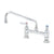 T&S BRASS PARTS T&S Brass B-2280 Faucet Deck Mount 8 Centers 12 Swing Nozzle - SKU TSB-2280
