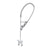 T&S BRASS PARTS T&S Brass B-2290 Pre-Rinse Spring Action Deck Mount 4 Centers - SKU TSB-2290