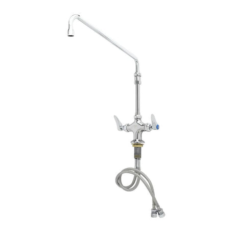 T&amp;S BRASS PARTS T&amp;S Brass B-2294 Double Pantry Faucet Single Hole Base - SKU TSB-2294