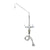 T&S BRASS PARTS T&S Brass B-2294 Double Pantry Faucet Single Hole Base - SKU TSB-2294