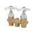T&S BRASS PARTS T&S Brass B-2297 Mixing Valve 3 Center Four-Arm Handles 3/8 Np - SKU TSB-2297