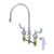 T&S BRASS PARTS T&S Brass B-2347-05 Medical Faucet W/Sidespray 8 Centers S - SKU TSB-2347-05