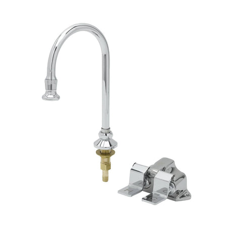 T&amp;S BRASS PARTS T&amp;S Brass B-2469 Double Pedal Valve &amp; Dummy Rigid Goosene - SKU TSB-2469