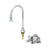 T&S BRASS PARTS T&S Brass B-2469 Double Pedal Valve & Dummy Rigid Goosene - SKU TSB-2469
