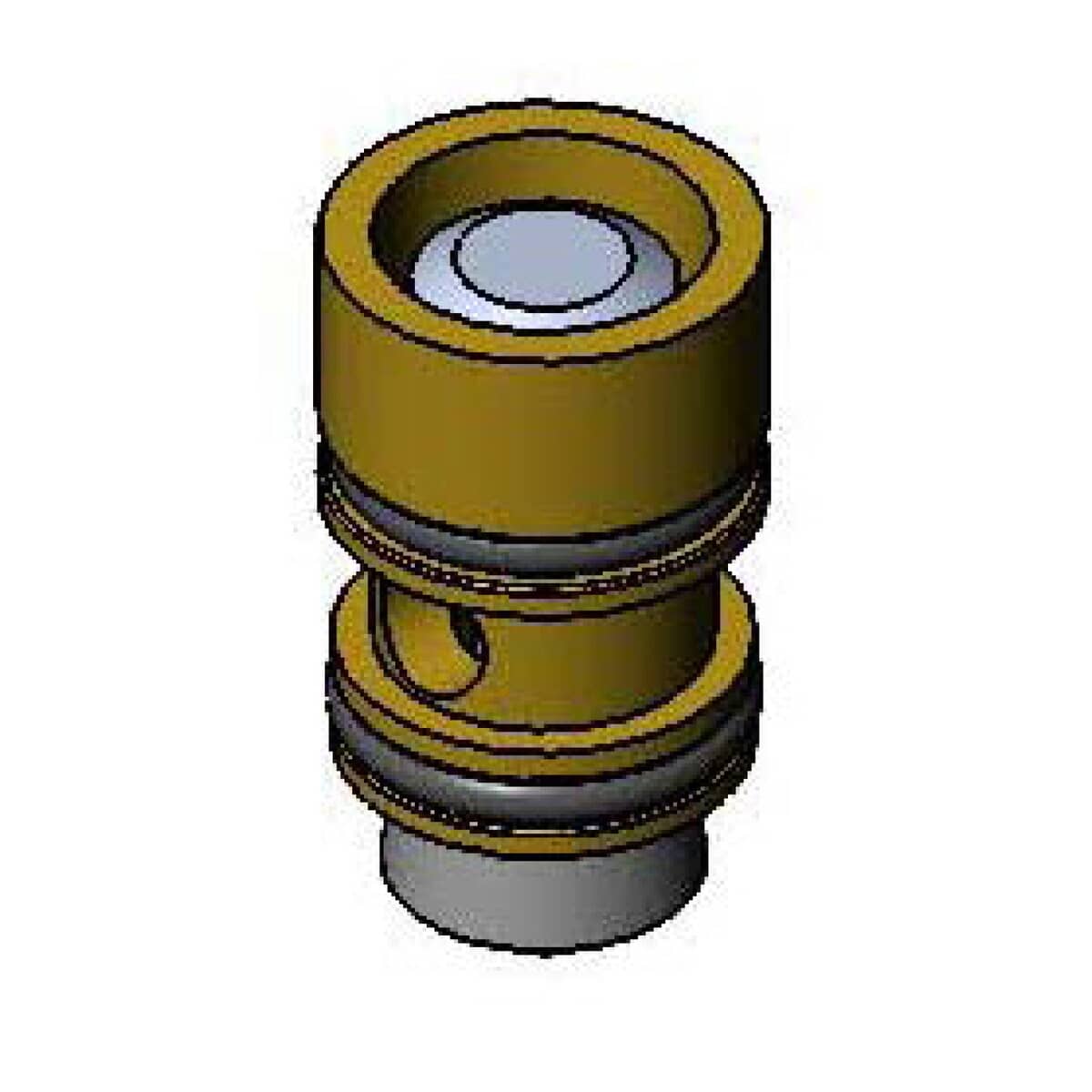 T&amp;S BRASS PARTS T&amp;S Brass B-2730-DRK B-2730 Diverter Repair Kit - SKU TSB-2730-DRK