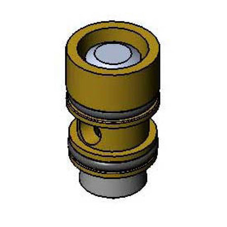 T&amp;S BRASS PARTS T&amp;S Brass B-2730-DRK B-2730 Diverter Repair Kit - SKU TSB-2730-DRK