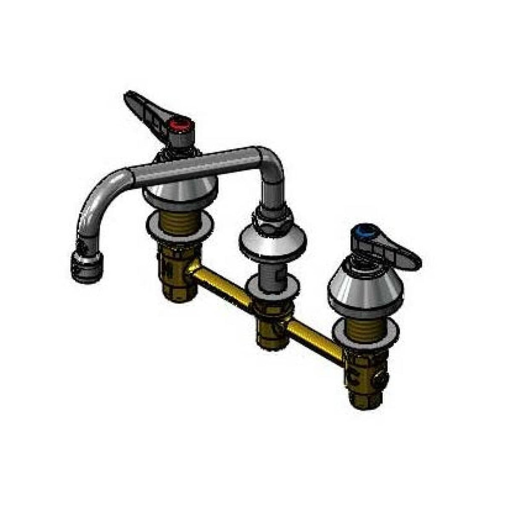 T&S BRASS PARTS T&S Brass B-2855-060X-VR Lav Faucet Concealed Bdy 8 Cntrs Comp Cart Le - SKU TSB-2855-060X-VR