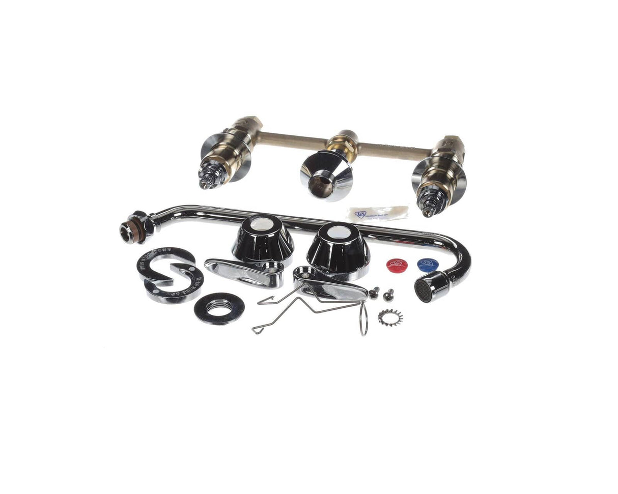T&amp;S BRASS PARTS T&amp;S Brass B-2855 Lav Faucet Concealed Bdy 8 Cntrs Comp - SKU TSB-2855
