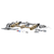 T&S BRASS PARTS T&S Brass B-2857 Lav Faucet Concealed Bdy 8 Cntrs Comp - SKU TSB-2857