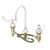 T&S BRASS PARTS T&S Brass B-2865-05-133XA Medical Faucet 12 SS Flex Lines Swivel/Rigid Gn - SKU TSB-2865-05-133XA