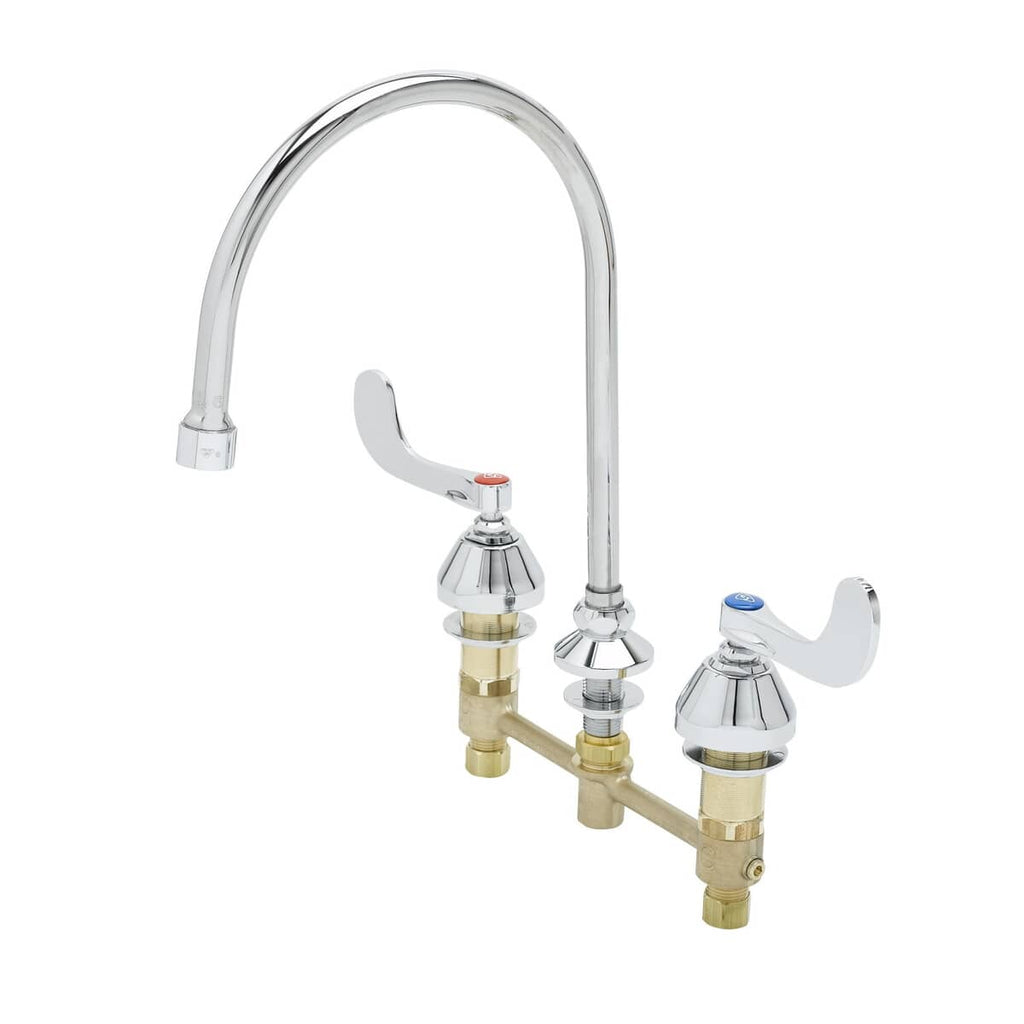 T&S BRASS PARTS T&S Brass B-2866-01QT-VRF Medical Faucet 8 1/4 Turn Eternas Swivel/Rigid - SKU TSB-2866-01QT-VRF