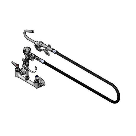 T&amp;S BRASS PARTS T&amp;S Brass B-2892 Pot And Kettle Filler Wall Mount 8 Cen - SKU TSB-2892