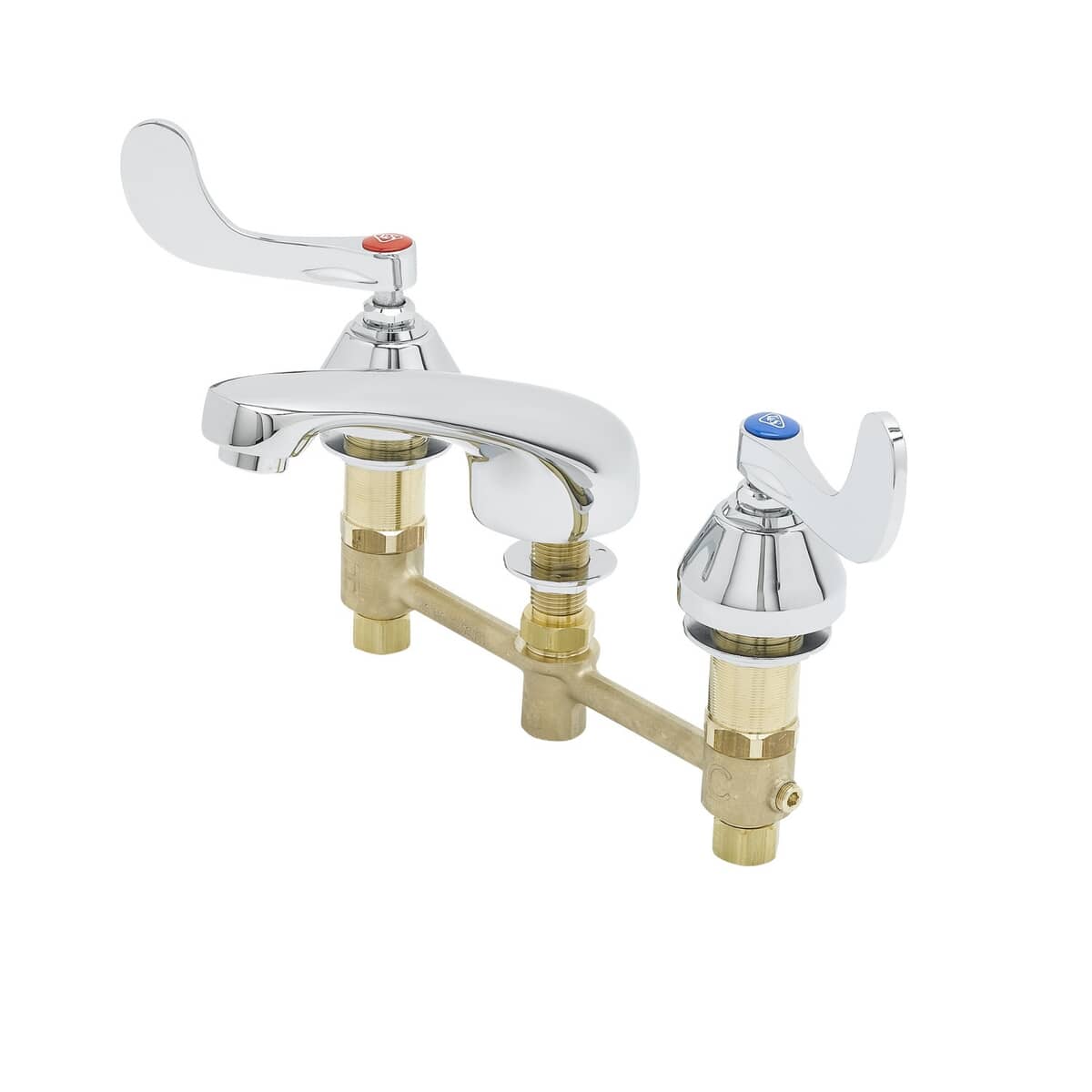 T&amp;S BRASS PARTS T&amp;S Brass B-2990-WH4-VF05 Lavatory Faucet Concealed Body 8 Cente - SKU TSB-2990-WH4-VF05