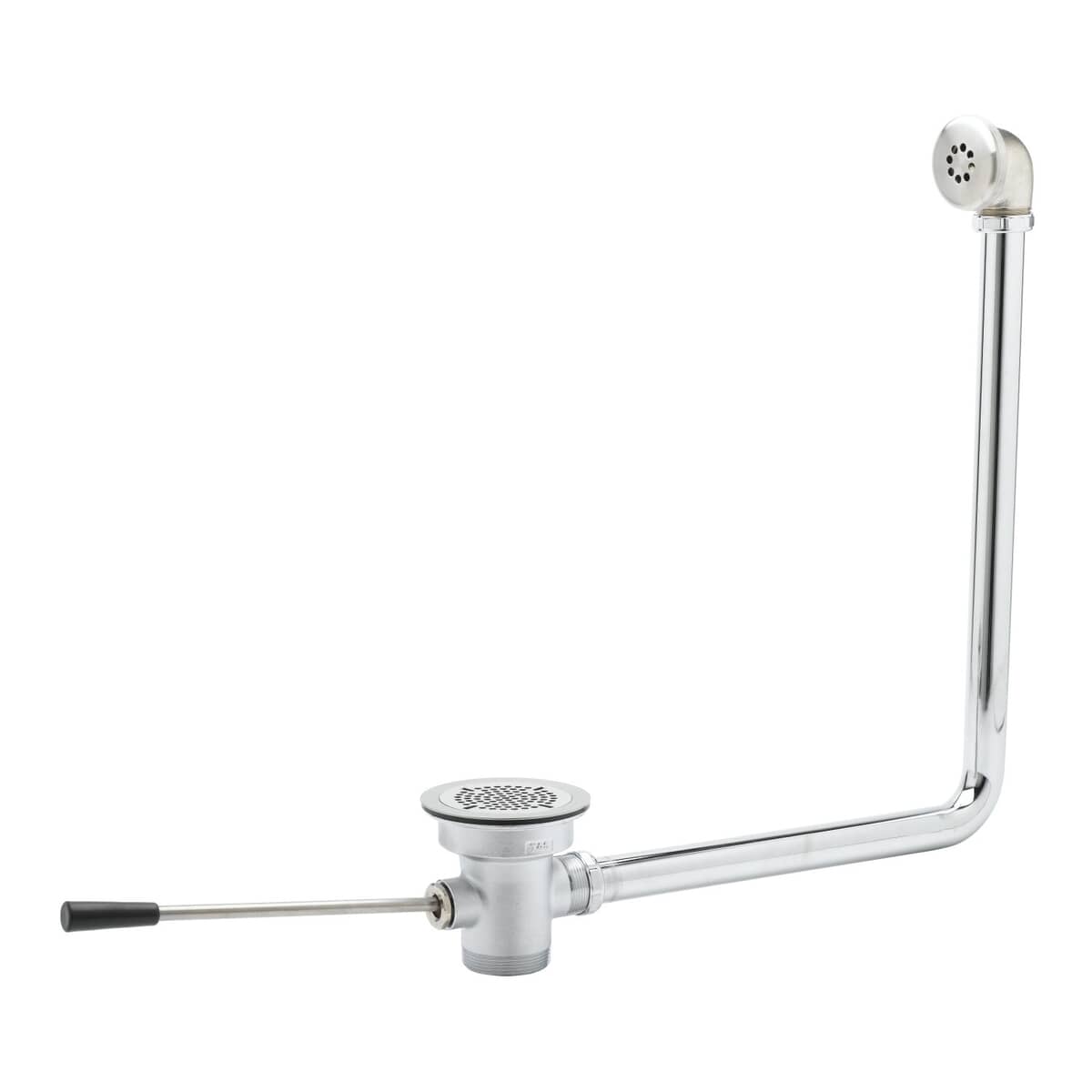 T&amp;S BRASS PARTS T&amp;S Brass B-3960-01-XS Waste Drain Valve, Short Lever Handle, 3 X 2 W/ - SKU TSB-3960-01-XS