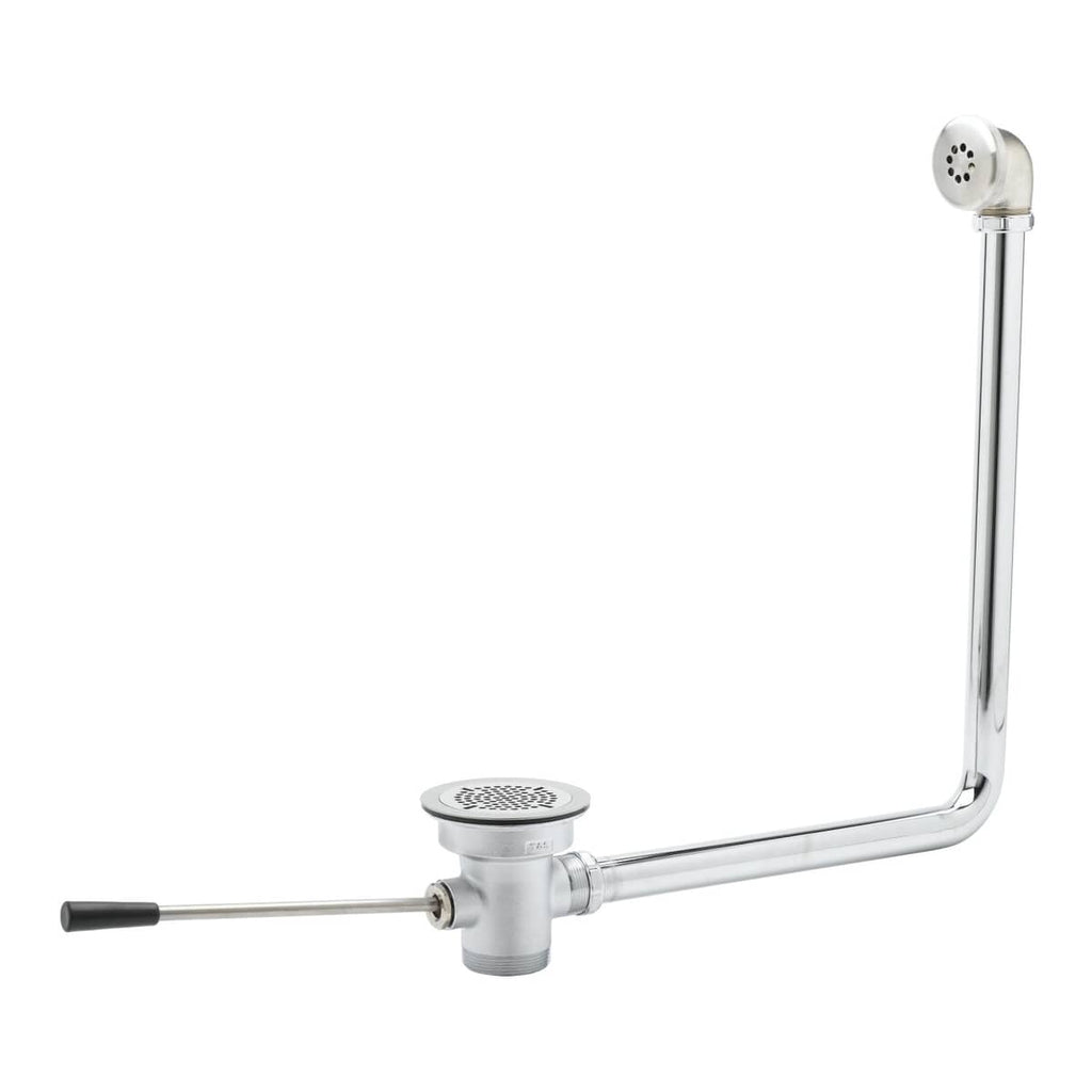 T&S BRASS PARTS T&S Brass B-3960-01-XS Waste Drain Valve, Short Lever Handle, 3 X 2 W/ - SKU TSB-3960-01-XS