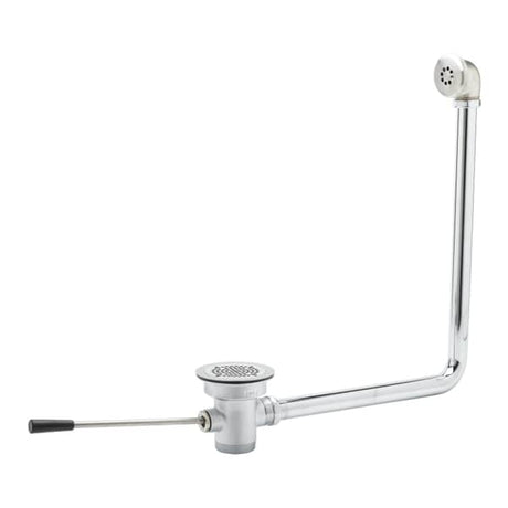 T&amp;S BRASS PARTS T&amp;S Brass B-3970-01-XS Waste Drain Valve Short Lever Handle 3 - SKU TSB-3970-01-XS