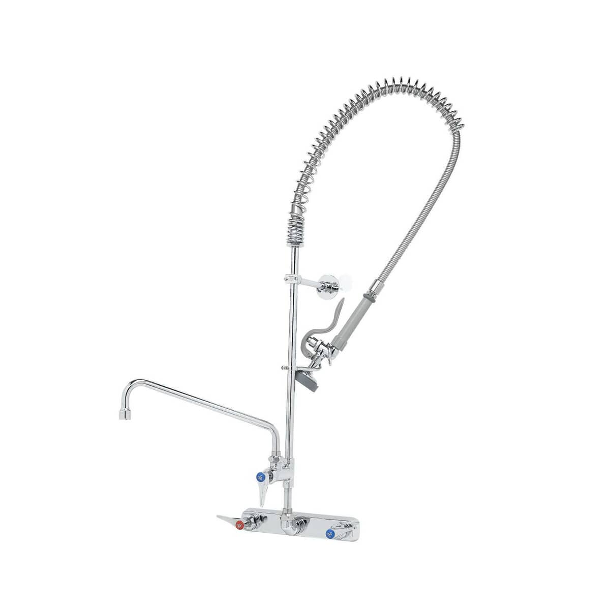 T&amp;S BRASS PARTS T&amp;S Brass B-5125-12-B 8 Wall Mount Workboard Pru W/Eterna B-0 - SKU TSB-5125-12-B