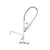 T&S BRASS PARTS T&S Brass B-5125-12-B 8 Wall Mount Workboard Pru W/Eterna B-0 - SKU TSB-5125-12-B