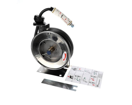 T&amp;S BRASS PARTS T&amp;S Brass B-7102 Hose Reel 3/8 ID X 12' Hose Open Stai - SKU TSB-7102
