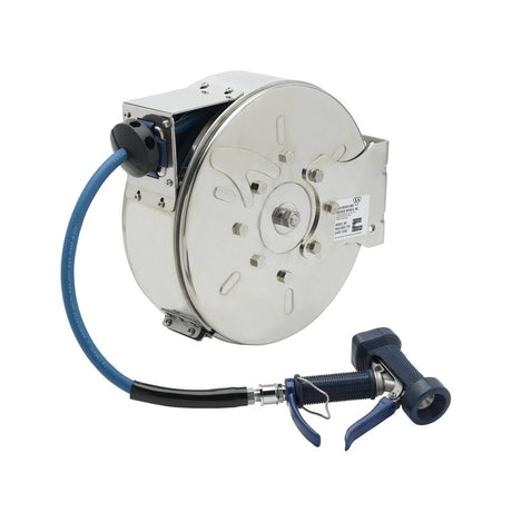 T&amp;S BRASS PARTS T&amp;S Brass B-7122-C05 Hose Reel Enclosed Stainless Steel 3/ - SKU TSB-7122-C05