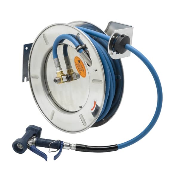 T&S BRASS PARTS T&S Brass B-7143-05 Hose Reel Open Stainless Steel 1/2 X - SKU TSB-7143-05