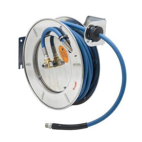 T&amp;S BRASS PARTS T&amp;S Brass B-7143 Hose Reel Open Stainless Steel 1/2 X - SKU TSB-7143