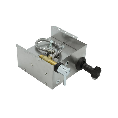 T&amp;S BRASS PARTS T&amp;S Brass B-7161-C 6' Combi-Oven Hose Reel Stainless Steel - SKU TSB-7161-C