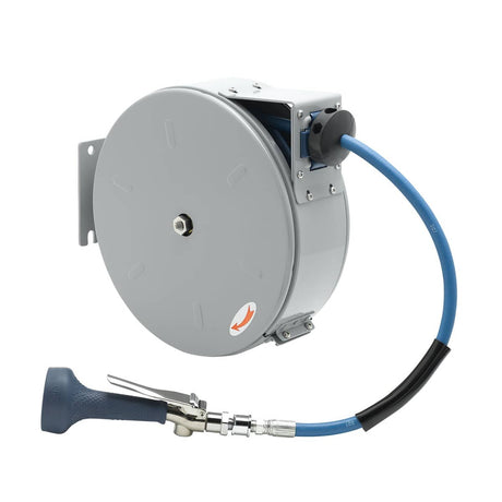 T&amp;S BRASS PARTS T&amp;S Brass B-7222-C08H Hose REEL:CLOSED,30FT,3/8,EPOXY Coated Steel,hi-F - SKU TSB-7222-C08H