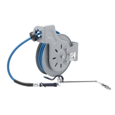 T&amp;S BRASS PARTS T&amp;S Brass B-7232-10 Hose Reel, 3/8 X 35' Open Coated Reel W/ Extended - SKU TSB-7232-10