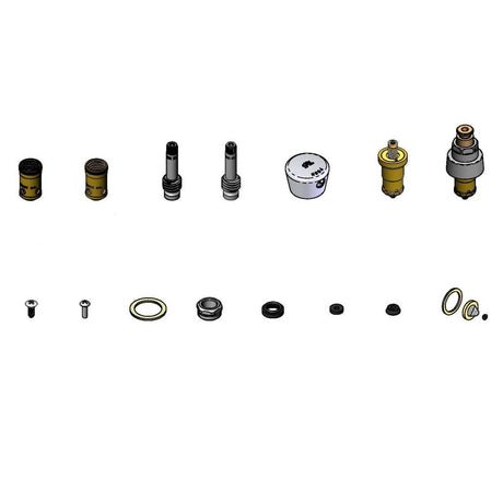 T&amp;S BRASS PARTS T&amp;S Brass B-8K Parts Kit W/ Sorting Tray &amp; Case - SKU TSB-8K