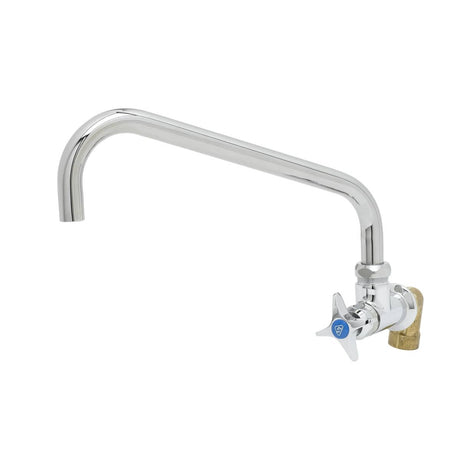 T&amp;S BRASS PARTS T&amp;S Brass BF-0299-12 Single Wall Mount Big-Flo Faucet 12 Swing Nozzle - SKU TSBF-0299-12