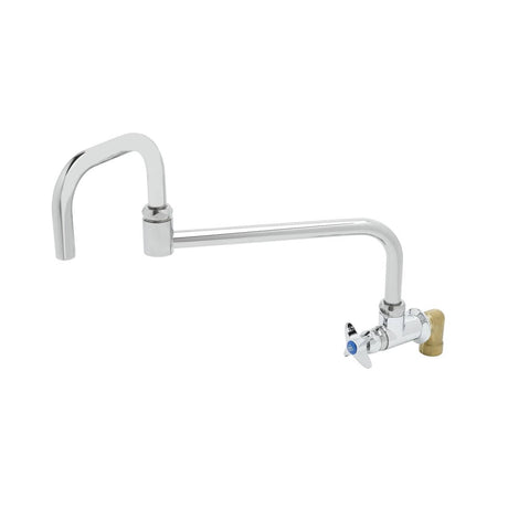 T&amp;S BRASS PARTS T&amp;S Brass BF-0299-18DJ Single Wall Mount Big-Flo Faucet 18 Double-Joint - SKU TSBF-0299-18DJ