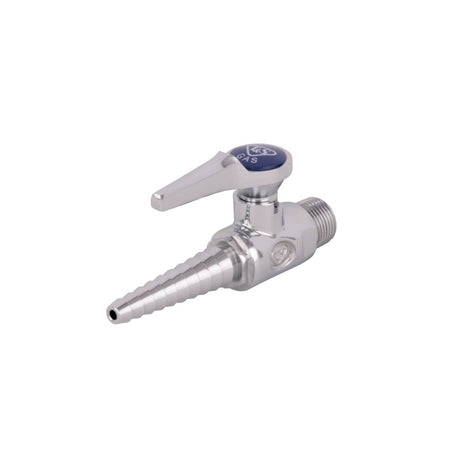 T&amp;S BRASS PARTS T&amp;S Brass BL-4000-01 Gas Hose Cock Ball Valve 3/8 NPT Male - SKU TSBL-4000-01
