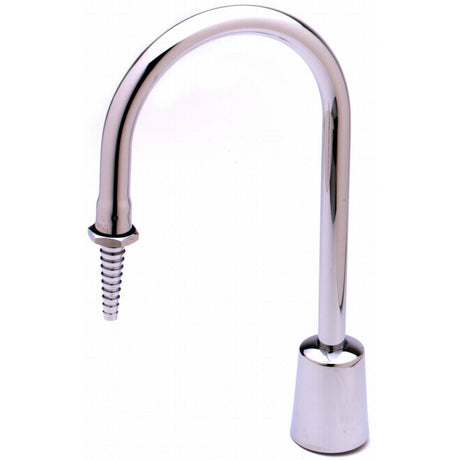 T&amp;S BRASS PARTS T&amp;S Brass BL-4750-03 Lab Turret Rigid Gooseneck Serrated Tip 3/8 Ip - SKU TSBL-4750-03