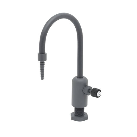 T&amp;S BRASS PARTS T&amp;S Brass BL-9505-01 Lab Faucet Single Control Grey PVC Ri - SKU TSBL-9505-01