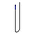 T&S BRASS PARTS T&S Brass EB-0072-H Hose Assembly, 72IN Long, Blue Handle - SKU TSEB-0072-H