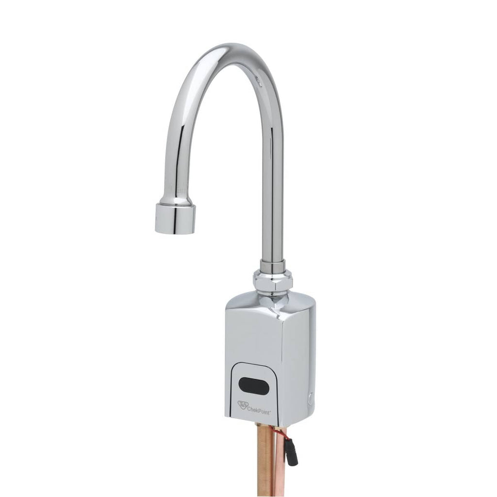 T&S BRASS PARTS T&S Brass EC-3130-ST-VF05 Chekpoint Above-Deck Electronic Faucet, Single Hol - SKU TSEC-3130-ST-VF05