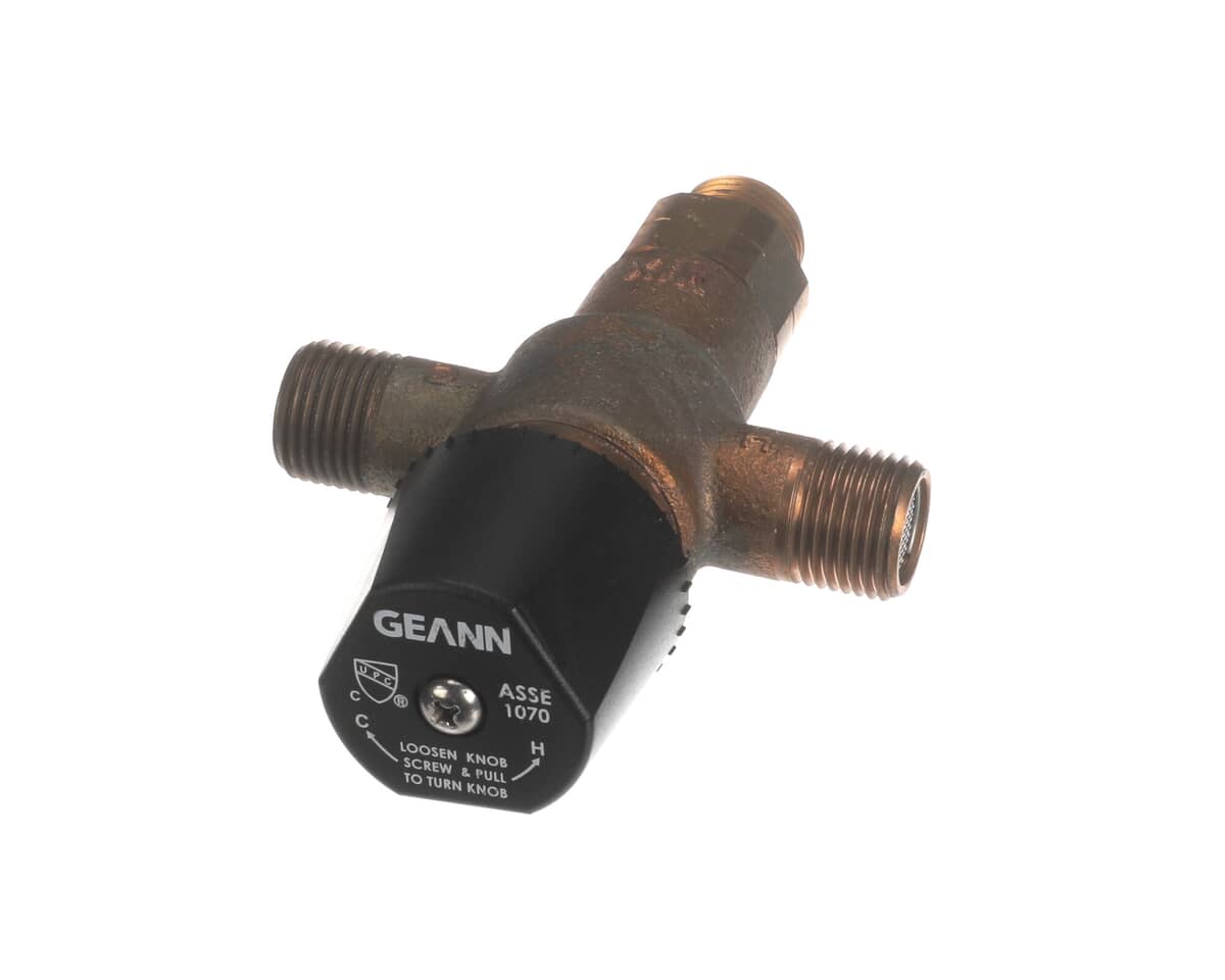 T&amp;S BRASS PARTS T&amp;S Brass EC-TMV Thermostatic Mixing Valve W/ 1/2 Npsm Ma - SKU TSEC-TMV