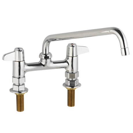 T&amp;S BRASS PARTS T&amp;S Brass EU-6DF12 Mixing Faucet Deck Mount 150MM Centers - SKU TSEU-6DF12