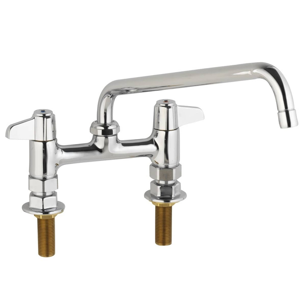 T&S BRASS PARTS T&S Brass EU-6DF12 Mixing Faucet Deck Mount 150MM Centers - SKU TSEU-6DF12