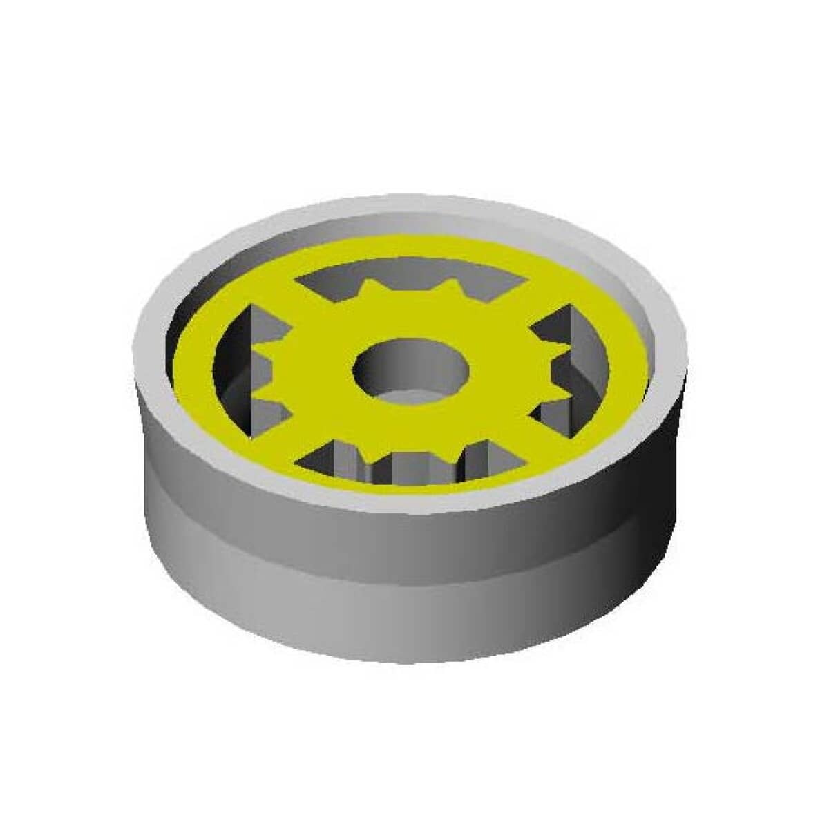 T&amp;S BRASS PARTS T&amp;S Brass FD22 Flow Control Disc 2.2 GPM Yellow Inser - SKU TSFD22