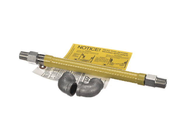 T&amp;S BRASS PARTS T&amp;S Brass HG-2C-12 Gas Hose Free Spin Fittings 1/2 NPT 1 - SKU TSHG-2C-12