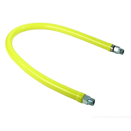 T&amp;S BRASS PARTS T&amp;S Brass HG-2E-60 Gas Hose Free Spin Fittings 1 NPT 60 - SKU TSHG-2E-60