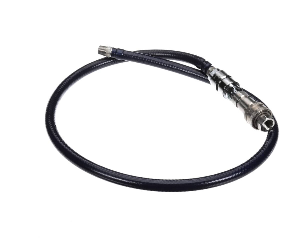 T&S BRASS PARTS T&S Brass HW-4B-48VB Water Hose 3/8 NPT X 48 Long Quick-Dis - SKU TSHW-4B-48VB