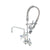 T&S BRASS PARTS T&S Brass MPJ-4CLN-08-CR 4 Workboard Mini-Pru Deck Mount Cerama - SKU TSMPJ-4CLN-08-CR