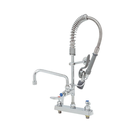 T&amp;S BRASS PARTS T&amp;S Brass MPJ-8CLN-08-CR 8 Workboard Mini-Pru Deck Mount Cerama - SKU TSMPJ-8CLN-08-CR